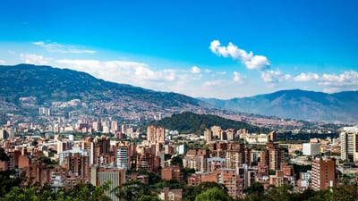 Colombia · Coffee Country & Cartagena: Medellín energy, El Peñón, Hacienda Bambusa, then the Caribbean coast.